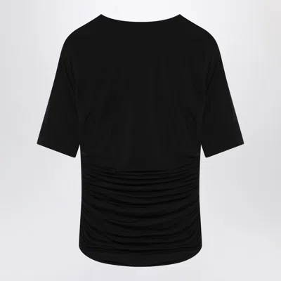 Alaïa Alaia Black Fitted T-shirt In Jersey Women In Black