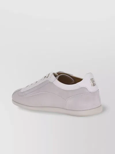 Brunello Cucinelli Suede Low-top Sneakers Rubber Sole