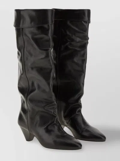 Isabel Marant Elita Knee-high Cone Heel Boots