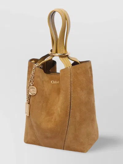 Chloé Suede Spin Handbag Chain