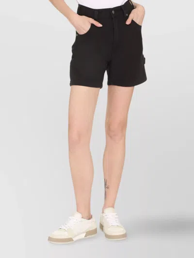 Dickies Cotton Shorts With Back Pockets And Belt Loops