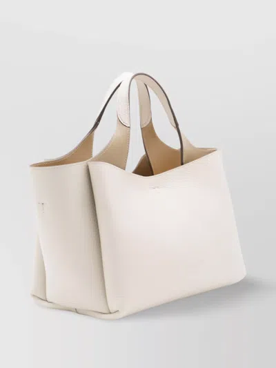 Tod's Tote Bag Leather Dual Handles