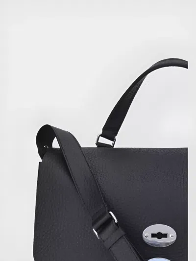 Zanellato Leather Shoulder Bag Medium Studs