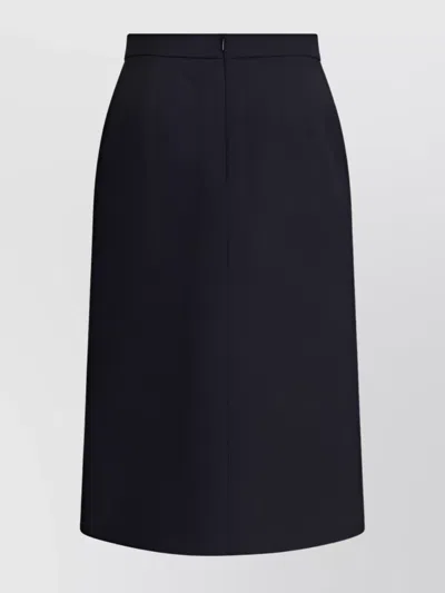 Valentino Garavani Women Skirt With Leather Details