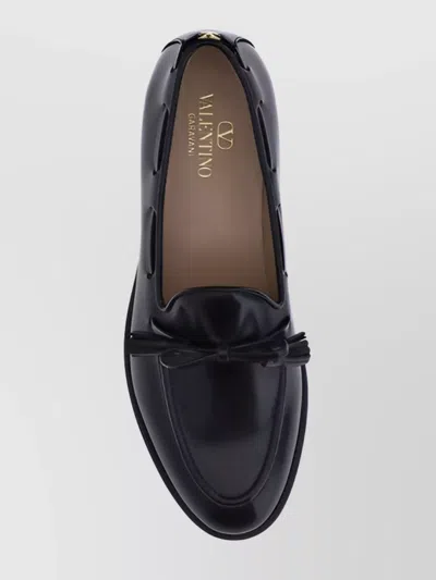 Valentino Tassel Detail Loafers In Calfskin