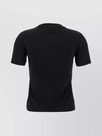 Jean Paul Gaultier The Black Jpg Baby Tee T-shirt Black