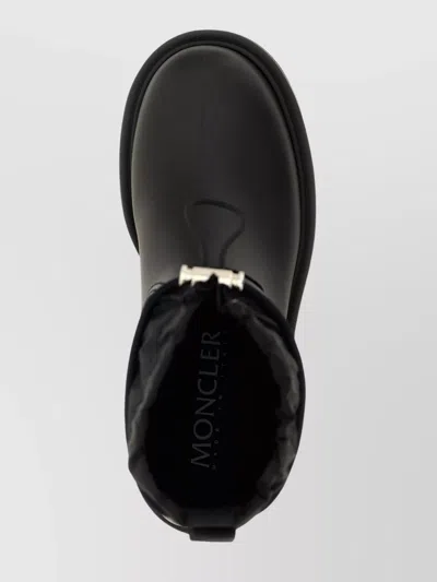 Moncler Kickstream Rubber Wellington Ankle Boots