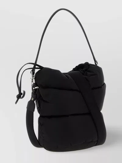 Moncler Quilted Bucket Bag Adjustable Strap