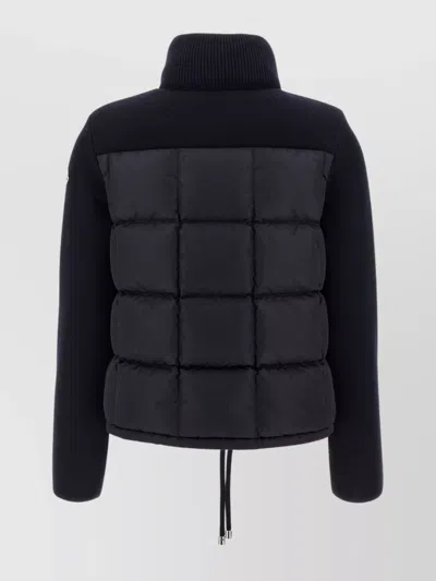 Moncler Cardigan Drawstring Hem Quilted