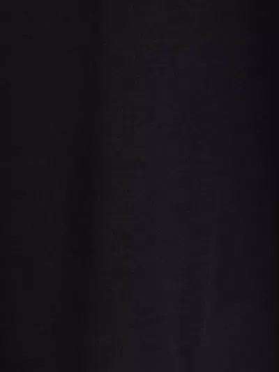 Totême Crew Neck Long Sleeves Plain T-shirt In Black