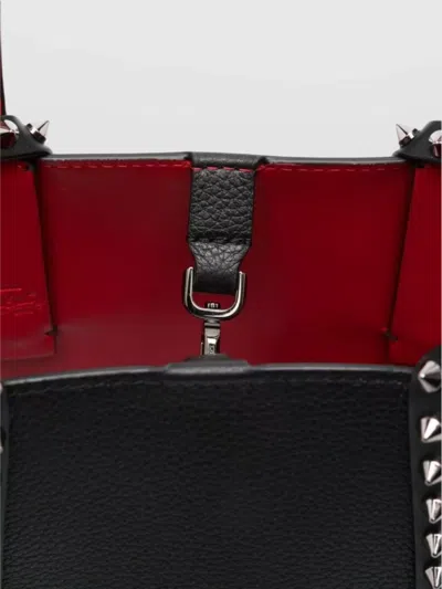 Christian Louboutin Mini Leather Tote Studded Handles