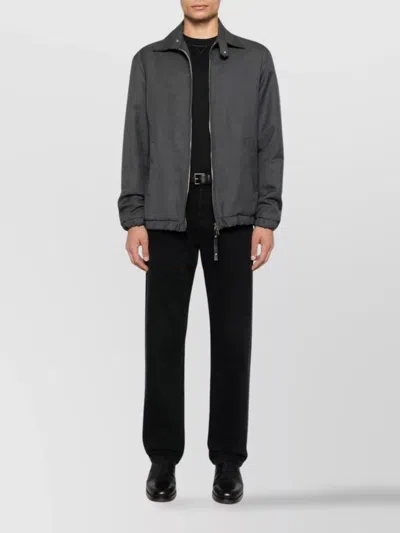 Brunello Cucinelli Slim Fit Crew-neck T-shirt In Lightweight Cotton Jersey In Black