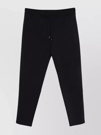 Brunello Cucinelli Cotton Sweatpants Mid-rise Waist In Black