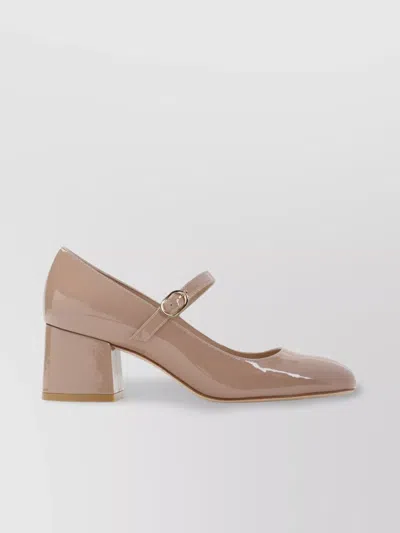 Stuart Weitzman Mary Jane Style Block Heel Pumps