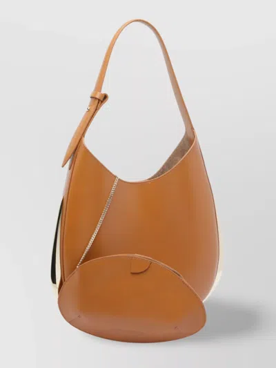 Benedetta Bruzziches Shoulder Bag Structured Metallic Accents