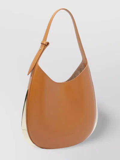 Benedetta Bruzziches Shoulder Bag Structured Metallic Accents