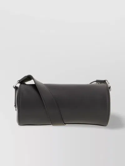 Alexander Mcqueen Small Cylindrical Crossbody Bag With Metal Hardware