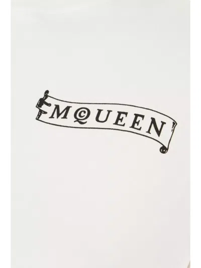 Alexander Mcqueen Timeless Crew Neck T-shirt With Short Sleeves