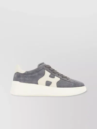 Hogan Rebel Sneakers In Two-tone Suede