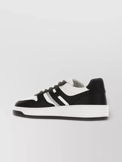 Hogan H630 Sneakers With Rubber Sole And Perforated Detailing