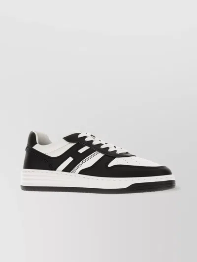 Hogan H630 Sneakers With Rubber Sole And Perforated Detailing