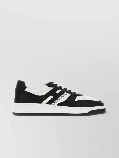 Hogan H630 Sneakers With Rubber Sole And Perforated Detailing