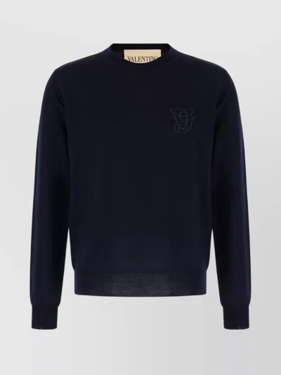 Valentino Wool Crew Neck Sweater