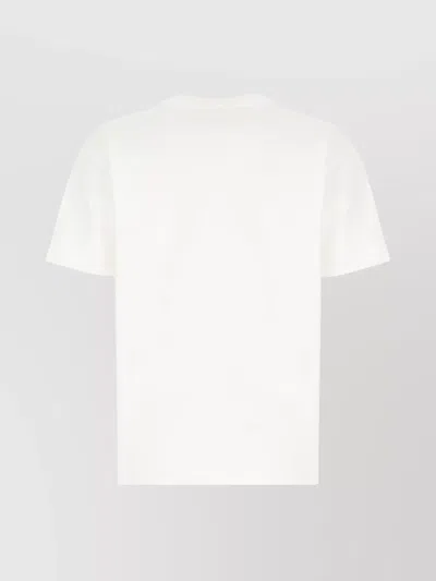 Valentino Vlogo Patch T-shirt With In White