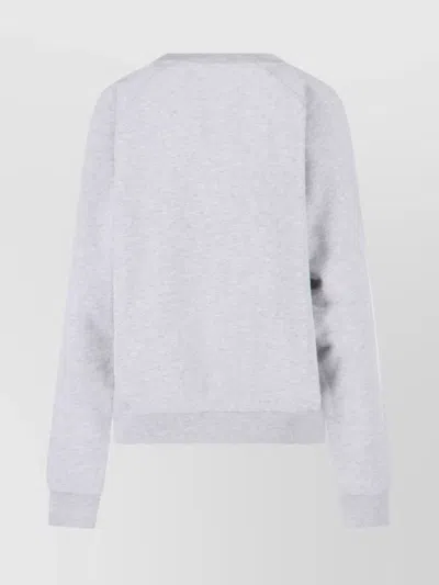 Vivienne Westwood Orb-embellished Crew Neck Sweatshirt In Gray
