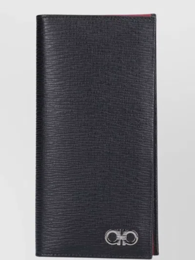 Ferragamo Textured Bi-fold Wallets And Cardholder