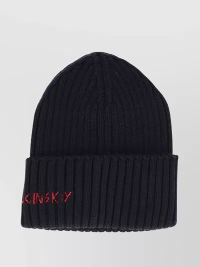 Ruslan Baginskiy Knit Ribbed Turn-up Brim Hat