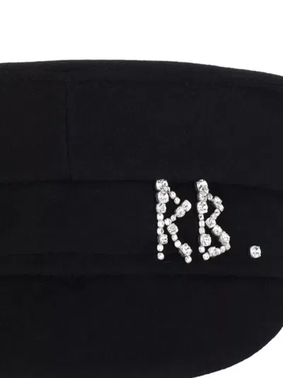 Ruslan Baginskiy Flat Top Hat Ornamental Embellishments