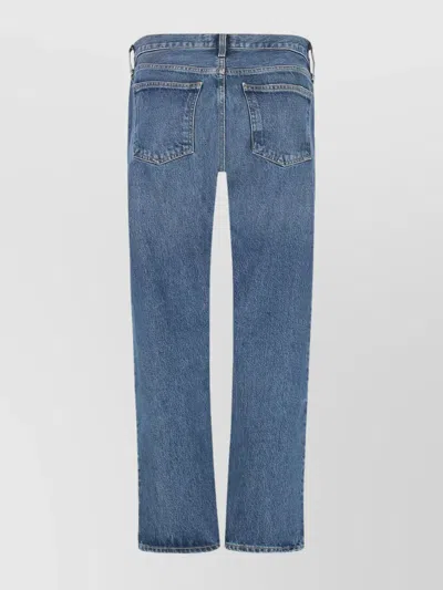 Agolde High-rise Straight Cropped Jeans