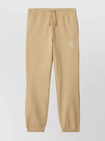 Burberry Straight Trousers With Elastic Cuffs And Waistband