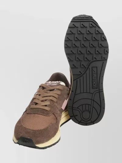 Autry Multicolor Fabric And Suede Reelwind Sneakers