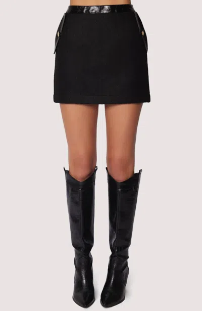 Lost + Wander Alessia Mini Skirt In Black