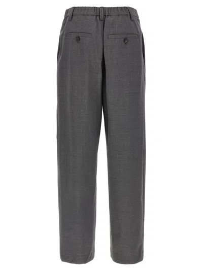 Brunello Cucinelli Sartorial Baggy Pants Gray