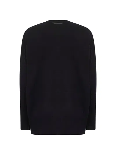 Brunello Cucinelli Women Black Cashmere Sweater With Monili