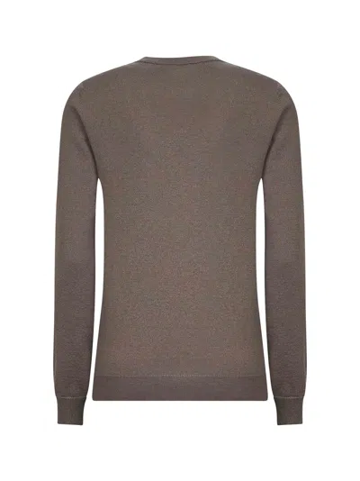 Brunello Cucinelli Women Dove Grey Cashmere Sweater With Monili In Gray