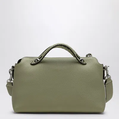 Fendi By The Way Saddle Medium Bag Sage Green Women
