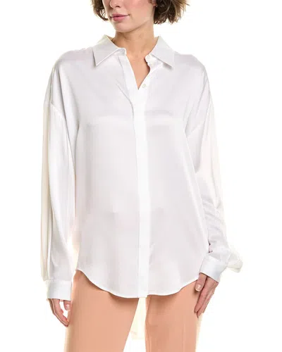 Michael Kors Collection Wedge Shirt In White