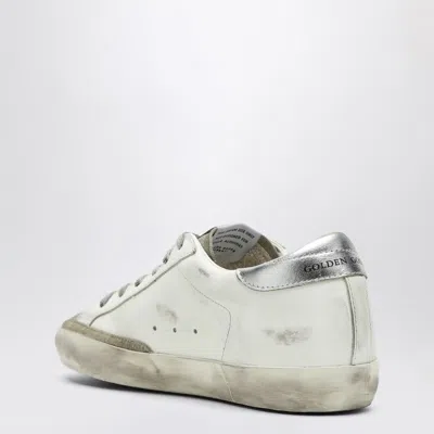 Golden Goose Super-star Sneakers With Zebra Pony Hair Star Women In White