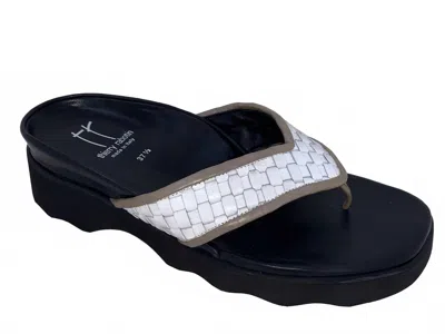 Thierry Rabotin Women's Ucria Thong Sandals In White