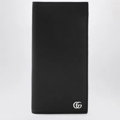 Gucci Black Long Wallet Gg Marmont Men In Black