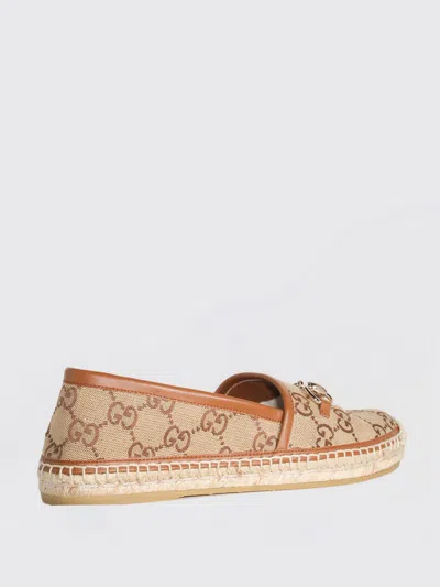 Gucci Beige Horsbit Espadrillas