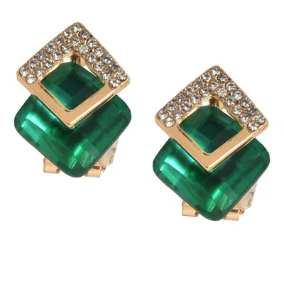 Sohi Designer Diamond Shaped Studs