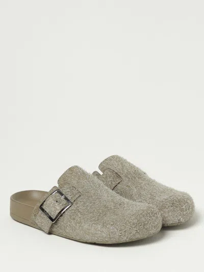 Loewe Textured Surface Slip-on Slippers