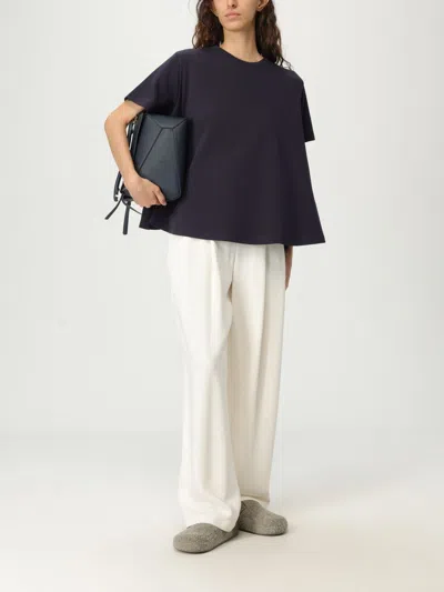 Loewe T-shirt Woman Blue In Blue