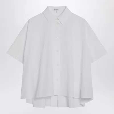 Loewe White Short-sleeved Shirt Women In White