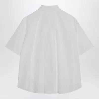 Loewe White Short-sleeved Shirt Women In White